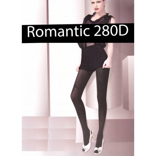 Moteriškos stilingos „Romantic“ 280 denų pėdkelnės