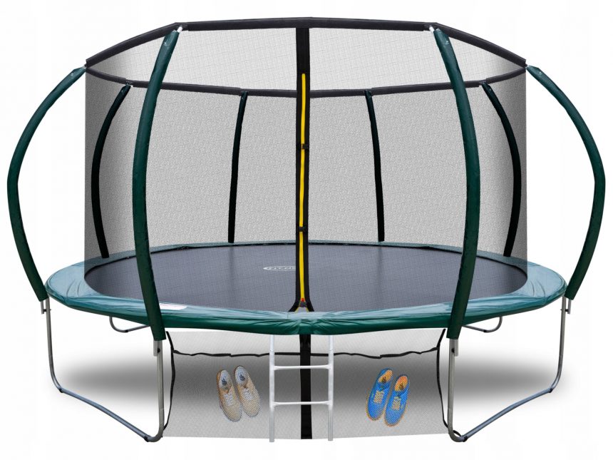 Batutas FIT-NET, 435cm, Žalias