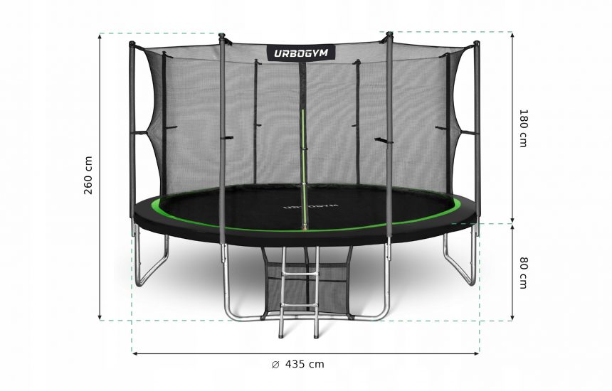 Batutas Urbogym, 435cm