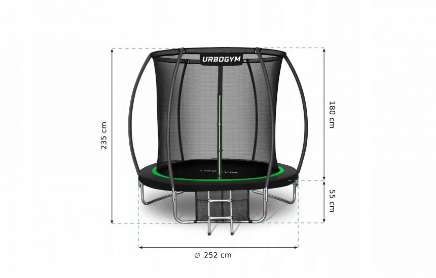 Batutas Urbogym, 252 cm