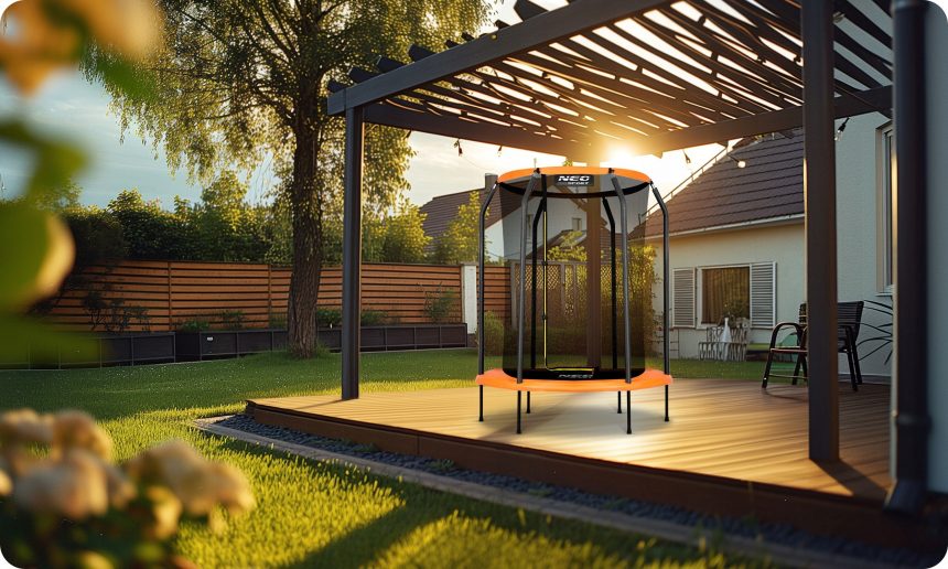 Batutas Neo-Sport, 150 cm, Oranžinė