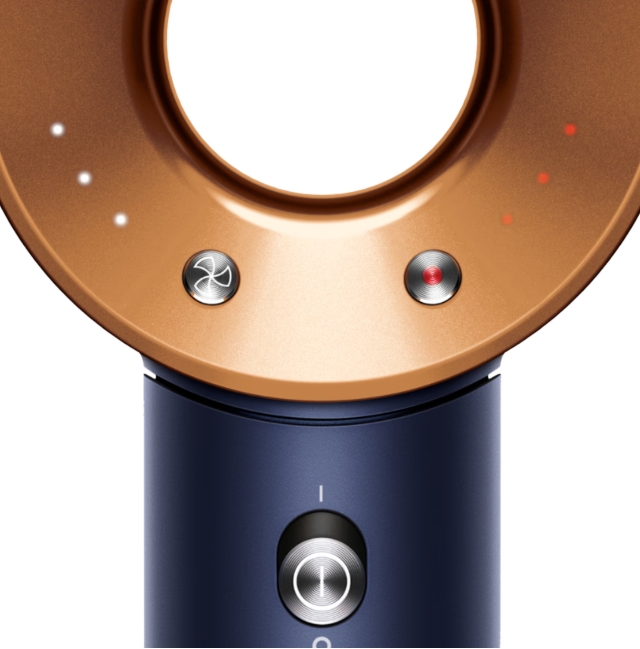 Dyson Supersonic™ Straight+Wavy plaukų džiovintuvas (Prussian Blue / Rich Copper)