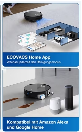 Robot vacuum cleaner ECOVACS DEEBOT X8 PRO OMNI