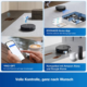 Dulkių siurblys robotas ECOVACS DEEBOT X8 OMNI juodas