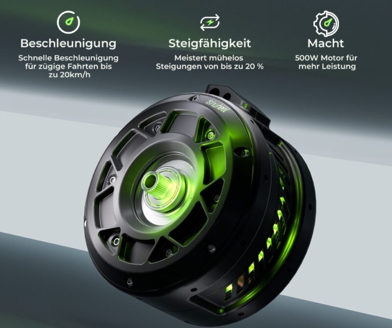 ISINWHEEL S9 MAX electric scooter, solid tire, 35 km/h