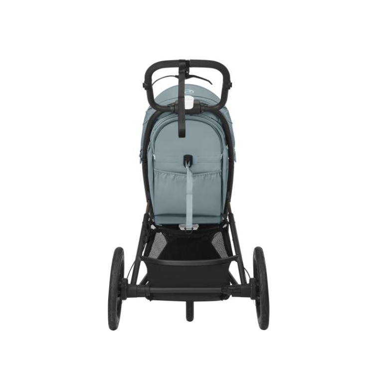 14 Cybex Avi Spin vežimėlis, šviesiai mėlynos spalvos