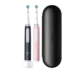 Elektrinis dantų šepetėlis Oral-B iO3 Duo Pack Juodas/Rožinis