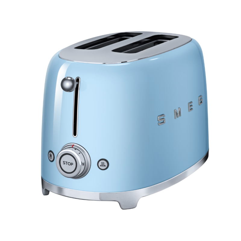 Toaster SMEG TSF01PBEU, blue