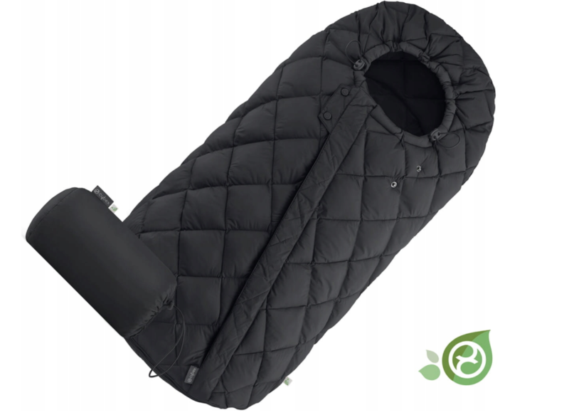 Vaikiškas miegmaišis, vokelis Cybex SNOGGA, juodos spalvos