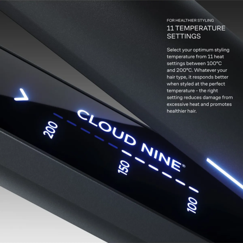 Plaukų tiesintuvas Cloud Nine The Slim Iron Black