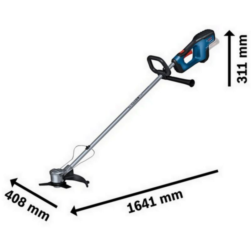 Akumuliatorinė krūmapjovė Bosch GFR 18V-23 Solo, 18 V