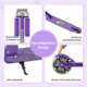 COSTWAY paspirtukas su LED violetinis
