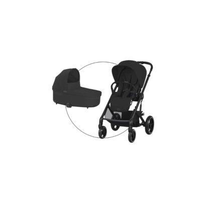 Cybex balios s lux 2 in 1, black / moon black