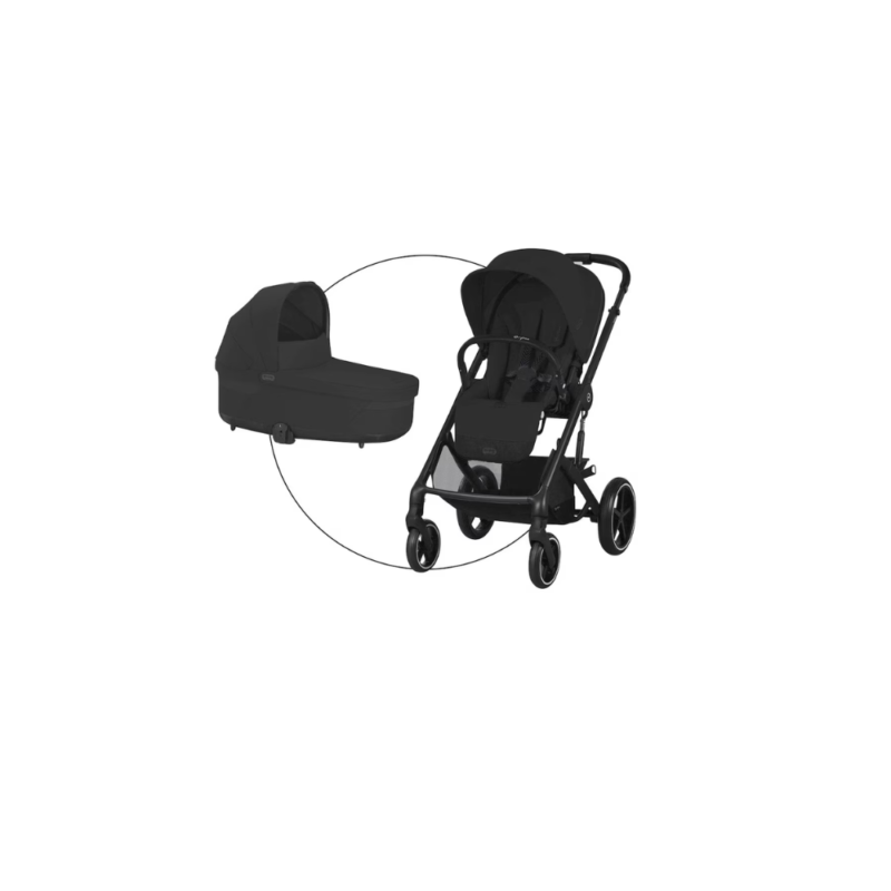 Balios S Lux black moon black Cybex balios s lux 2 in 1, black / moon black