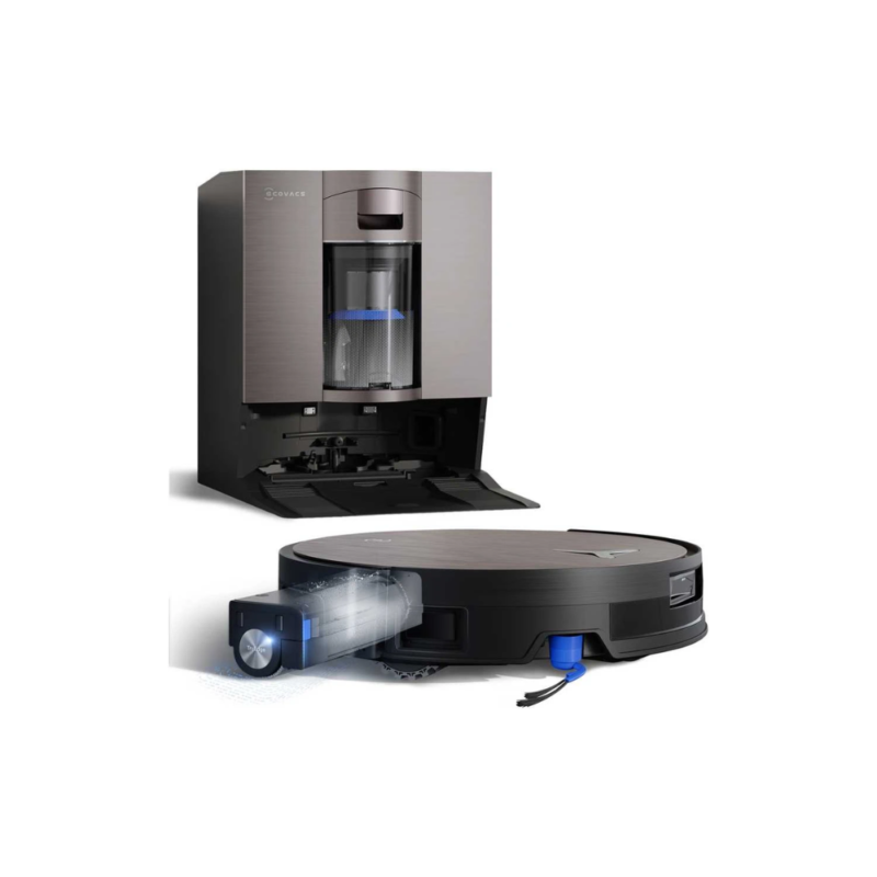 Dulkių siurblys robotas Ecovacs DEEBOT X11 OmniCyclone, Juodas + Dovana (2vnt. valymo priemonės)
