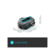 Robotas vejapjovė Gardena smart SILENO free 800 m² su garažu ir išmaniuoju kištuku