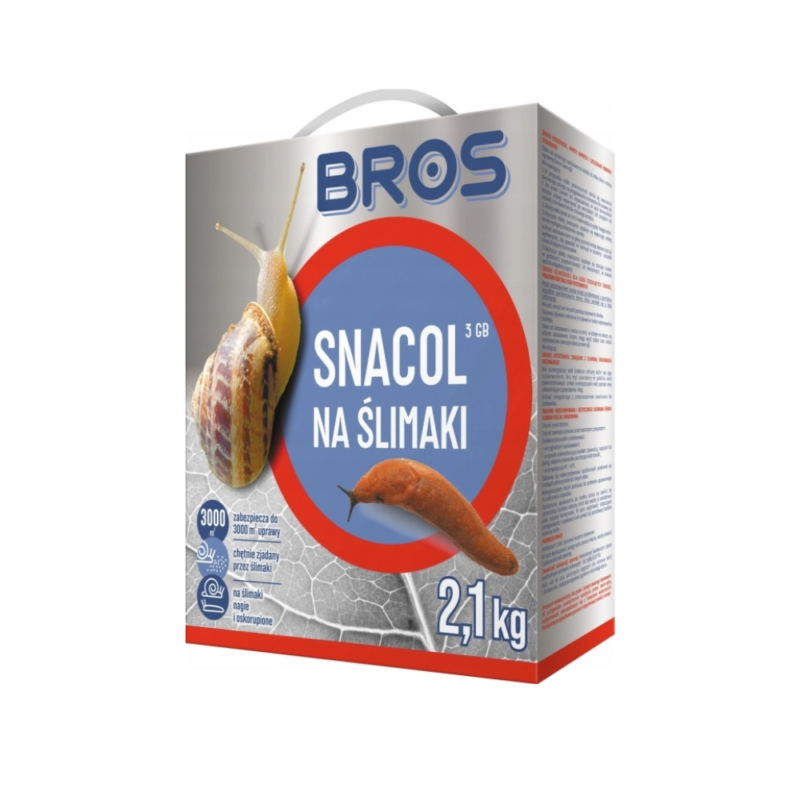 BROS priemonė nuo šliužų ir sraigių 3 GB 2,1 kg