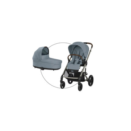 Cybex balios s lux 2 in 1, taupe / stormy blue