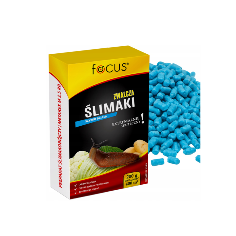 Focus priemonė nuo šliužų ir sraigių 2.5RB 200g
